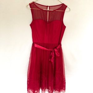 Red David’s Bridal Dress